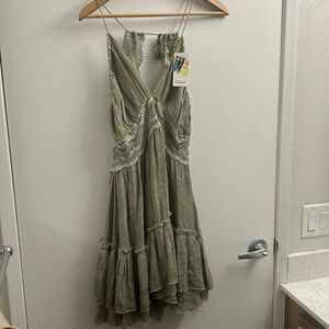 Boho mini dress